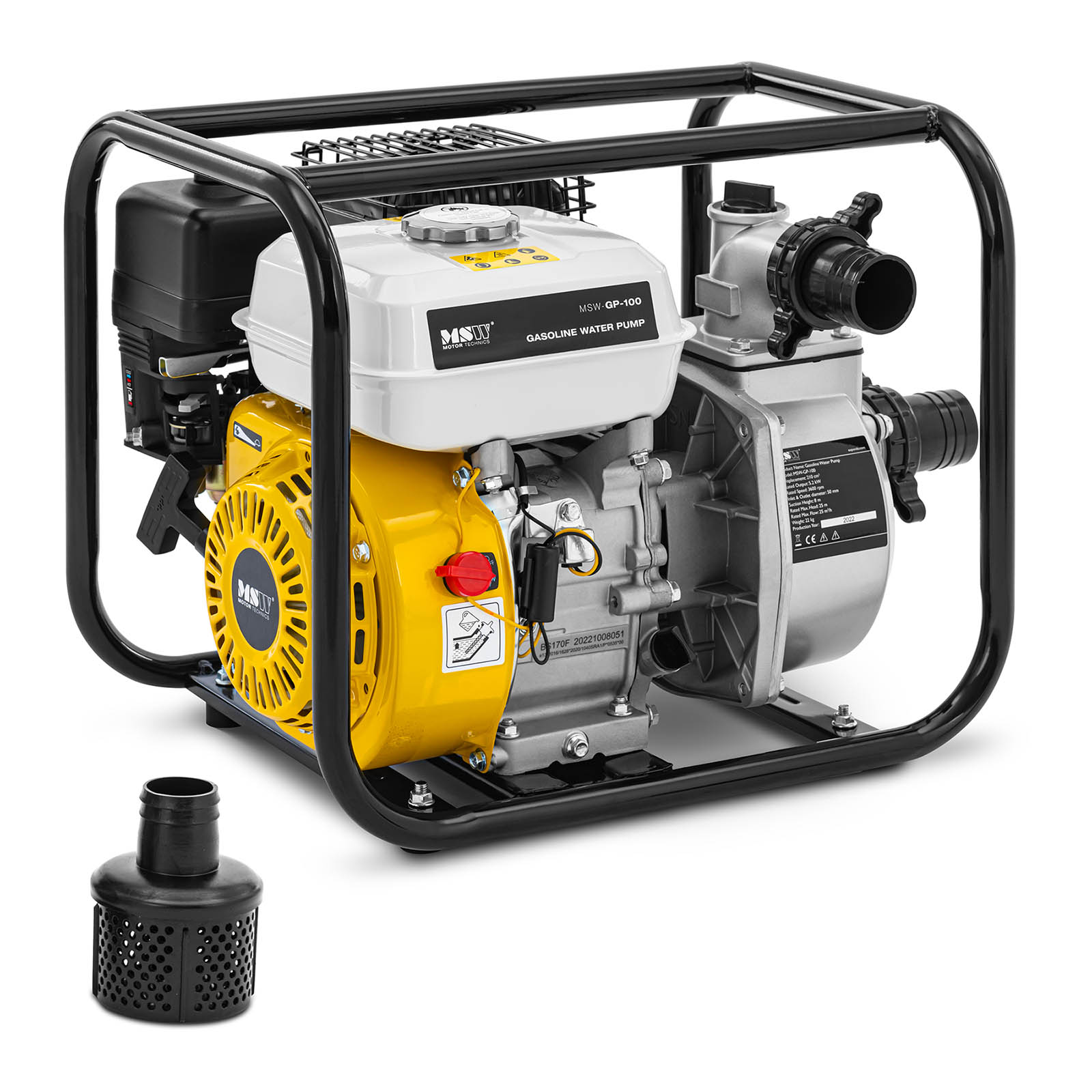Vannpumpe - 7 HK - 3600 rpm - 25 m³/t
