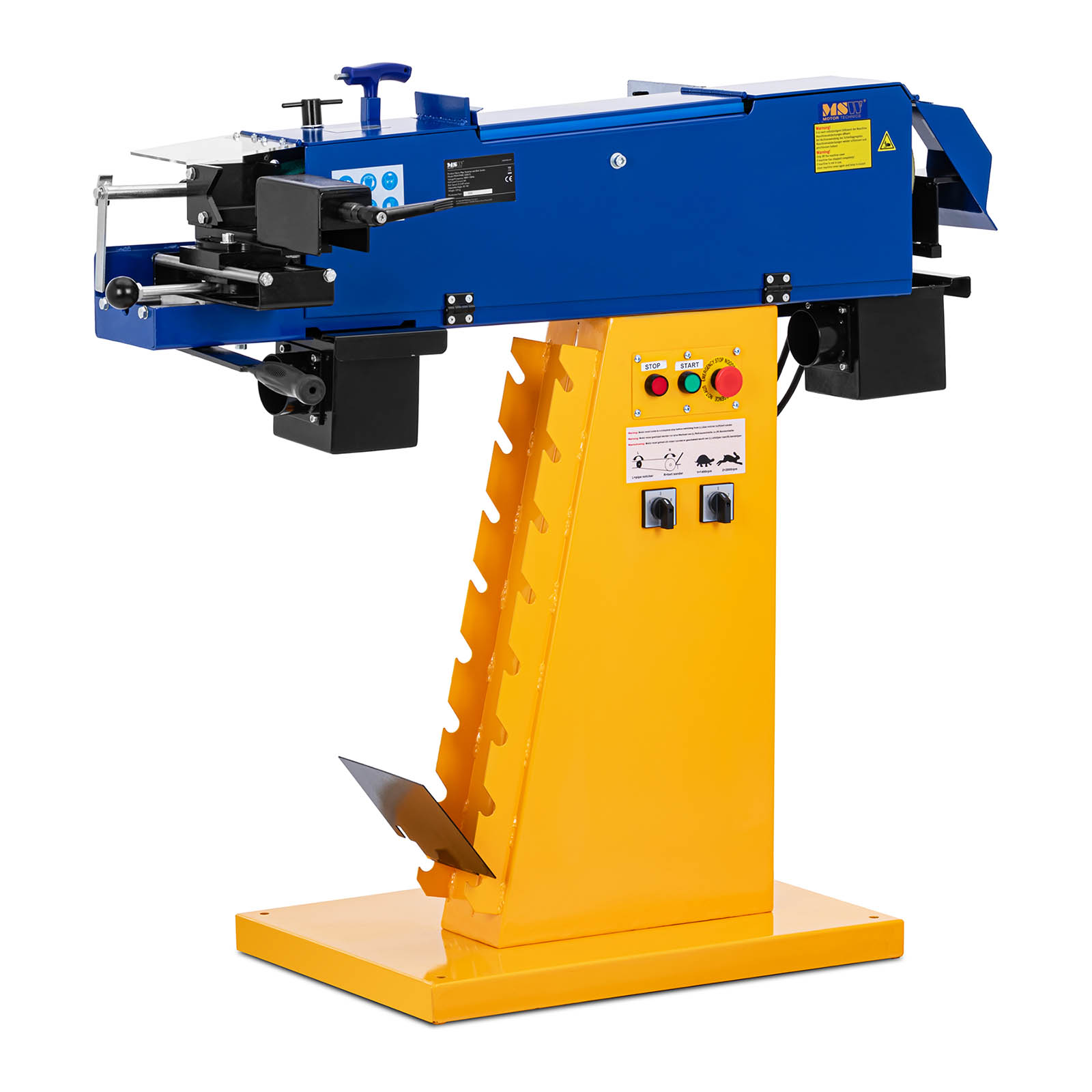 Kombinasjonsbåndsliper og rørhakk - 150 x 2000 mm - 1400/2800 o/min
