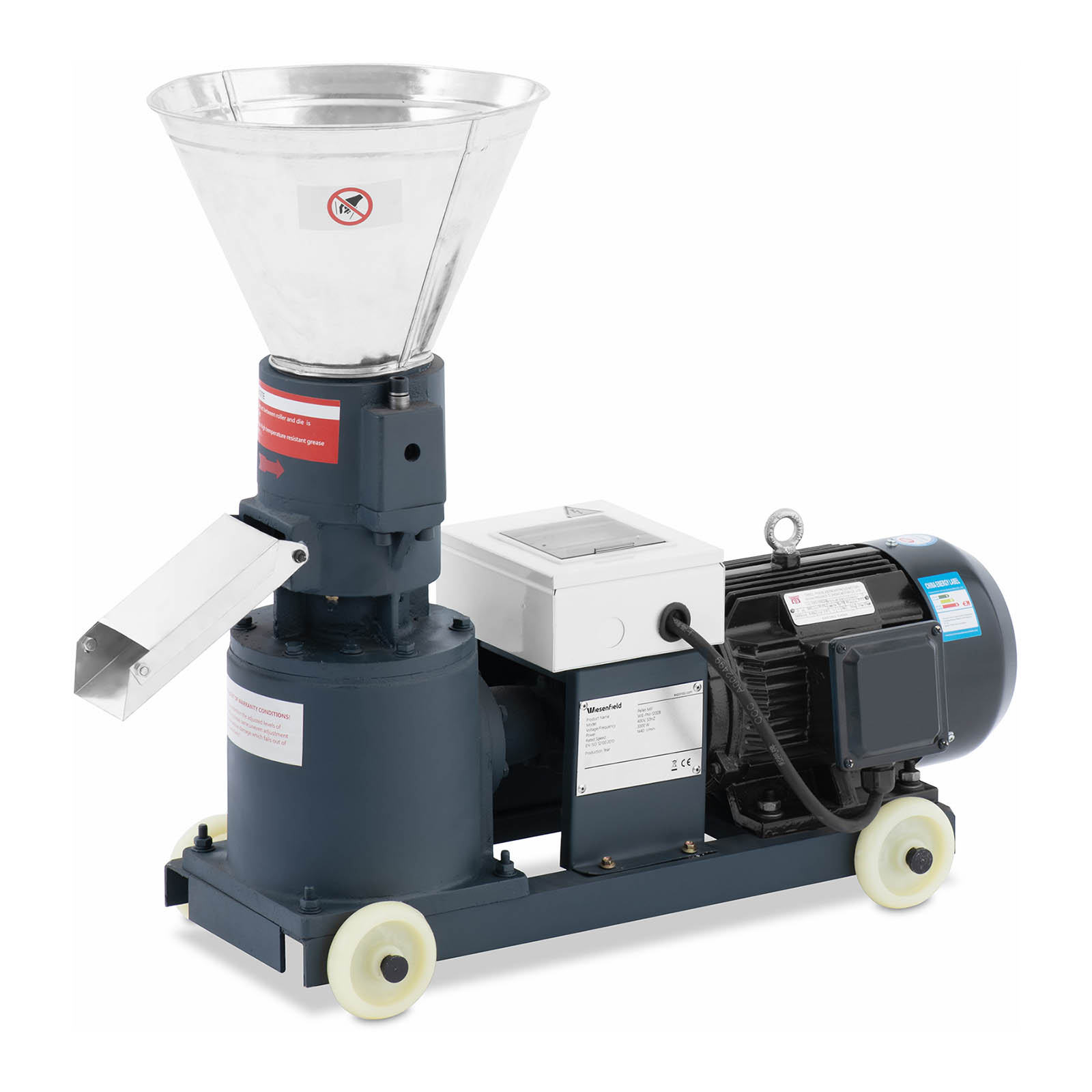 Pelletsmølle - 60 - 100 kg/t - 2200 B - Ø 120 mm